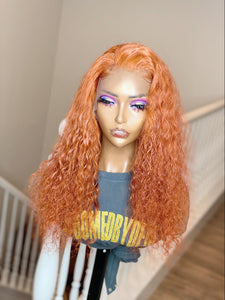 Orange/ginger deep wave