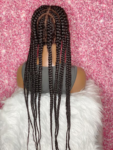 Pop Smoke Full lace Braid Unit