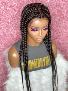 Pop Smoke Full lace Braid Unit