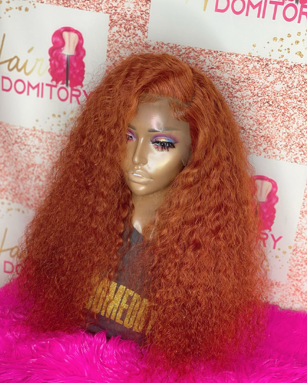 Orange/ginger deep wave